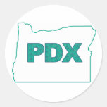 Portland Airport Carpet & Oregon Sticker