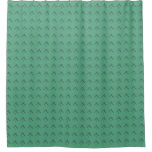 Portland Airport Carpet Pattern Shower Curtain