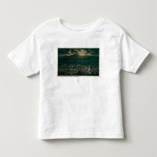Portland and Mt. Hood by Moonlight Toddler T-shirt