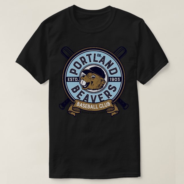 Portland Beavers T-Shirt (Design Front)