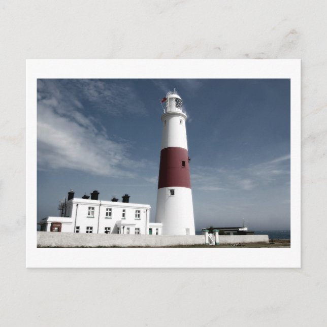 Portland Bill Lighthouse 2 Postcard (Front)