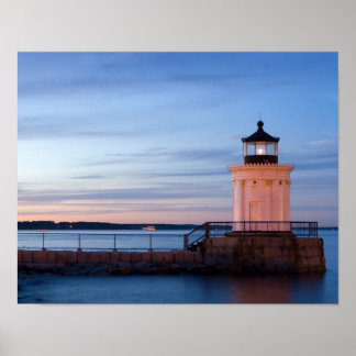 Portland Breakwater Light (Bug Light) 11x14 Print