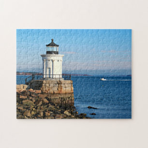 Portland Breakwater Lighthouse, Maine Jigsaw Puzzle