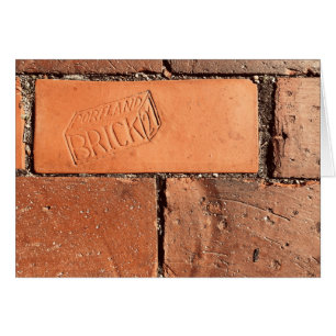 portland brick sidewalk cards