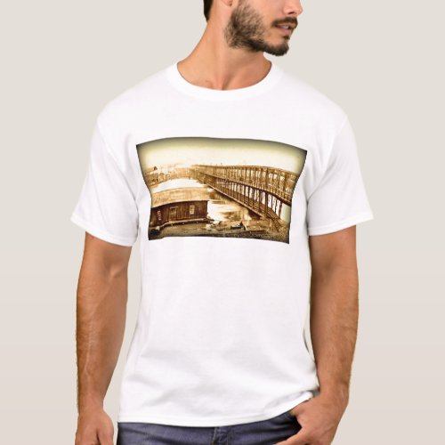 Portland Bridge Antique 1890 T_Shirt