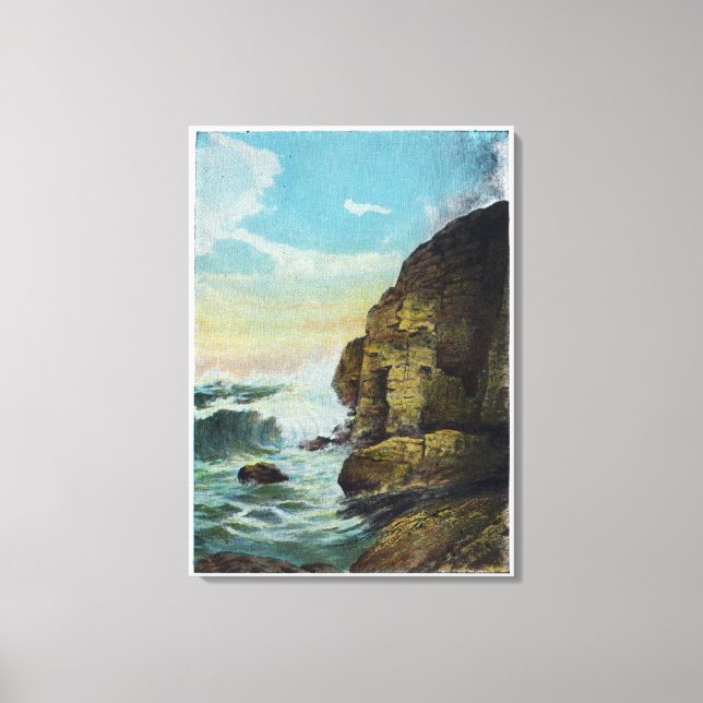 Portland Bridge Cantilever and Operations Canvas Print (Front)