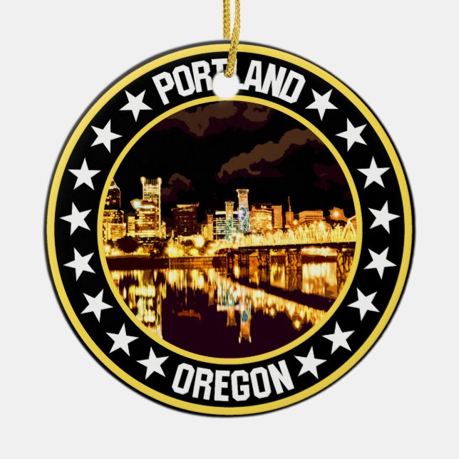 Portland                                           ceramic ornament (Front)