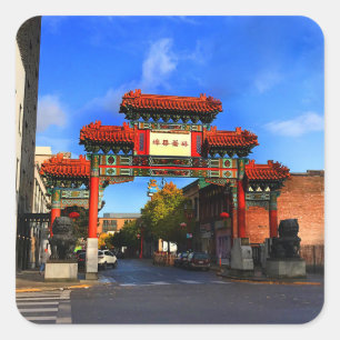 Portland Chinatown Gate #1 Sticker