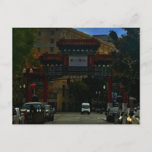 Portland Chinatown Gate #2 Postcard