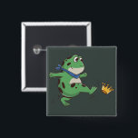 Portland Frog Protest Anti ICE  Button<br><div class="desc">Portland Frog Protest Anti ICE</div>