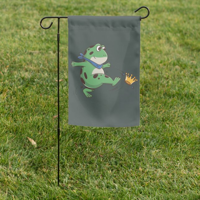 Portland Frog Protest Anti ICE  Garden Flag (In SItu)