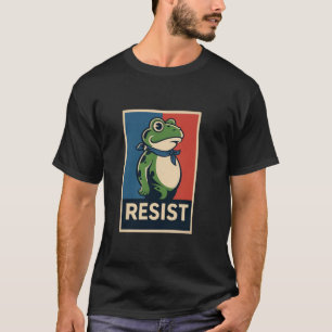 Portland Frog Protest Anti Ice Resistance I Stand  T-Shirt