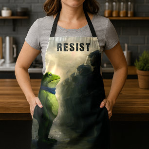 Portland Frog Protest Apron