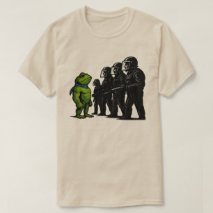 Portland Frog Protest l Resist Frog Portland Frog  T-Shirt