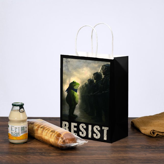 Portland Frog Protest Medium Gift Bag (Creator Uploaded)