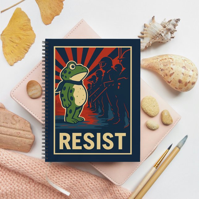Portland Frog Protest Notebook (Creator Uploaded)