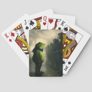 Portland Frog Protest Poker Cards