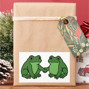 Portland Frog Protest Rectangular Sticker