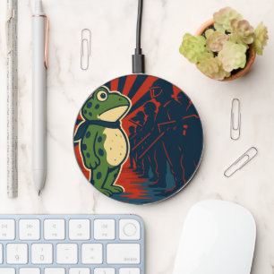 Portland Frog Protest Wireless Charger