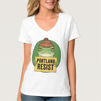 Portland Frog Resist Activist T-Shirt