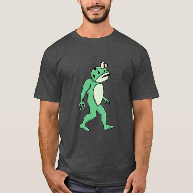 Portland frog sasquatch T-Shirt (Front)