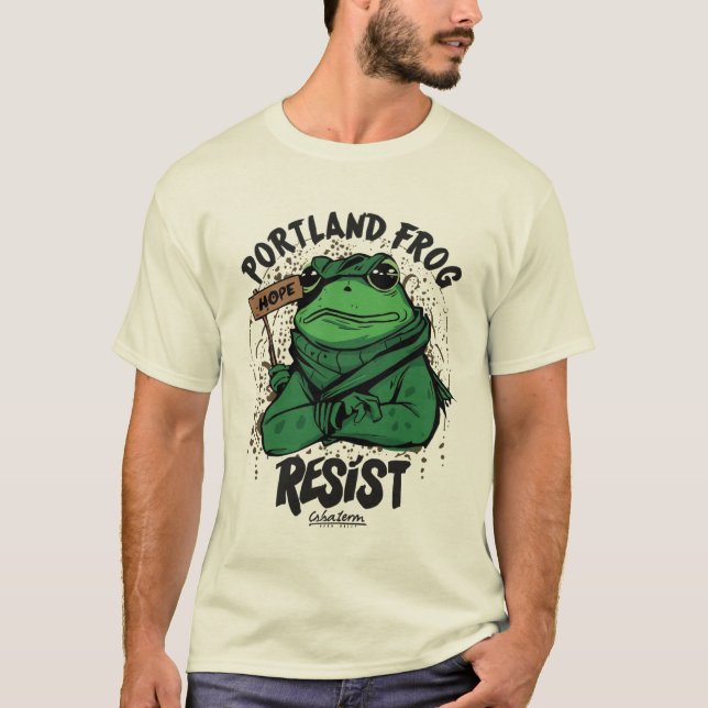 Portland Frog T-Shirt (Front)