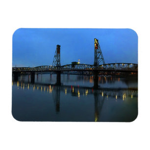 Portland Hawthorne Bridge #2 Magnet