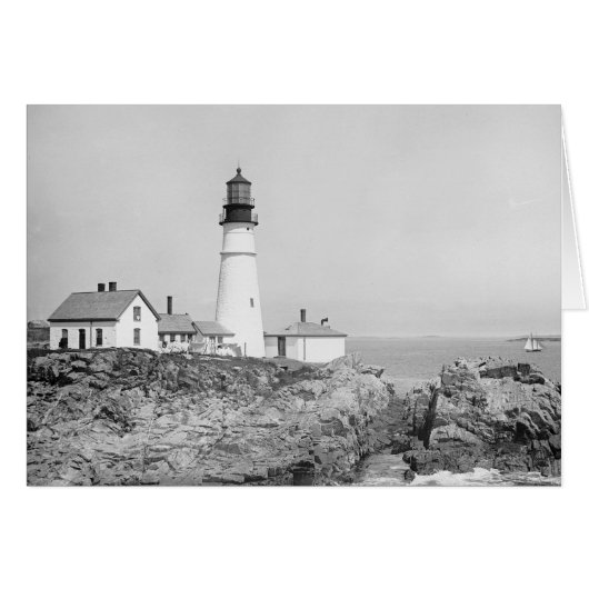 Portland Head Light, 1902 Cards (Front Horizontal)