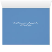 Portland Head Light at Christmas Big Card (Inside Horizontal (Bottom))