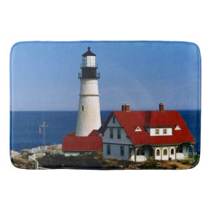 Portland Head Light Bathroom Mat