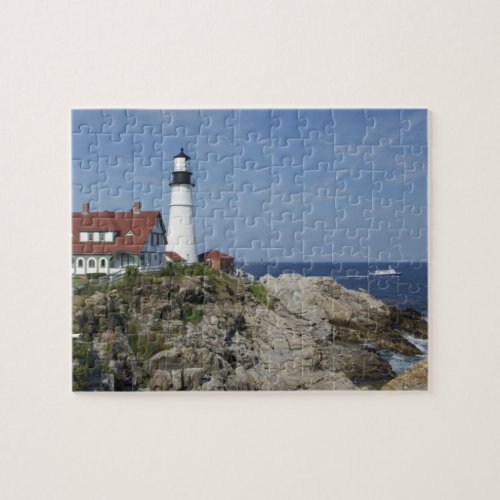 Portland Head Light Cape ElizabethMaine Jigsaw Puzzle