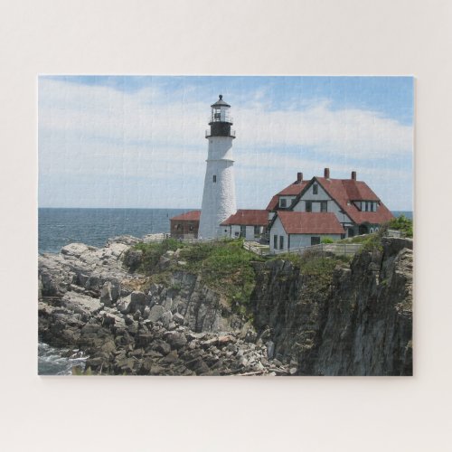Portland Head Light Cape Elizabeth Maine   Jigsaw Puzzle