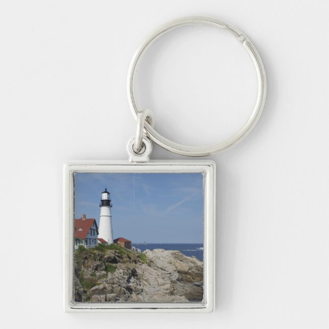 Portland Head Light, Cape Elizabeth,Maine, Keychain (Front)