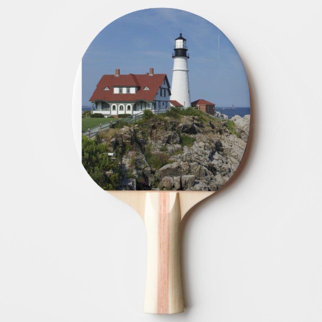 Portland Head Light, Cape Elizabeth,Maine, Ping-Pong Paddle (Front)