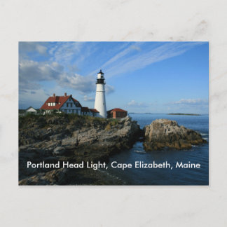 Portland Head Light, Cape Elizabeth, Maine Postcard