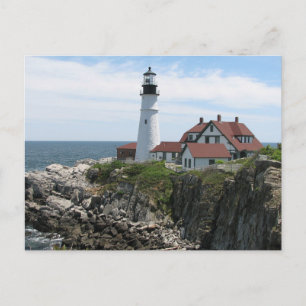 Portland Head Light, Cape Elizabeth, Maine Postcard