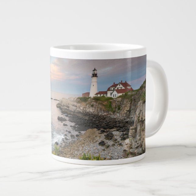 Portland Head Light | Cape Elizabeth, ME Giant Coffee Mug (Front Right)
