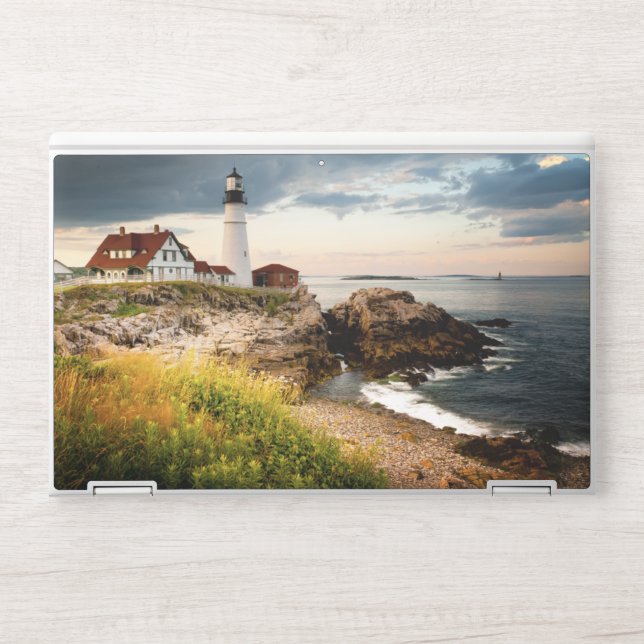 Portland Head Light | Cape Elizabeth ME HP Laptop Skin (Front)