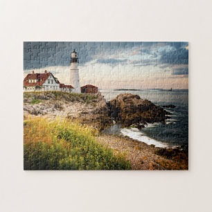 Portland Head Light Cape Elizabeth ME Jigsaw Puzzle