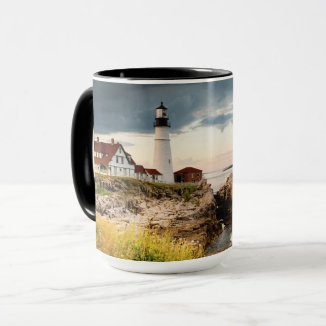 Portland Head Light | Cape Elizabeth ME Mug (Front Left)