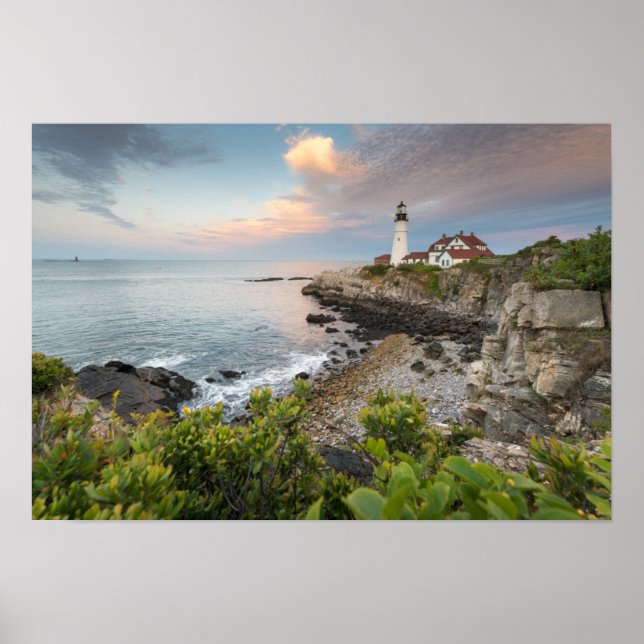 Portland Head Light | Cape Elizabeth, ME Poster (Front)