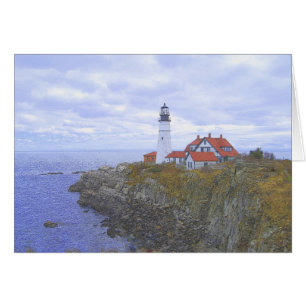 Portland Head Light House, Maine, Art Cards