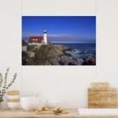 Portland Head Light Lighthouse Maine Poster | Zazzle