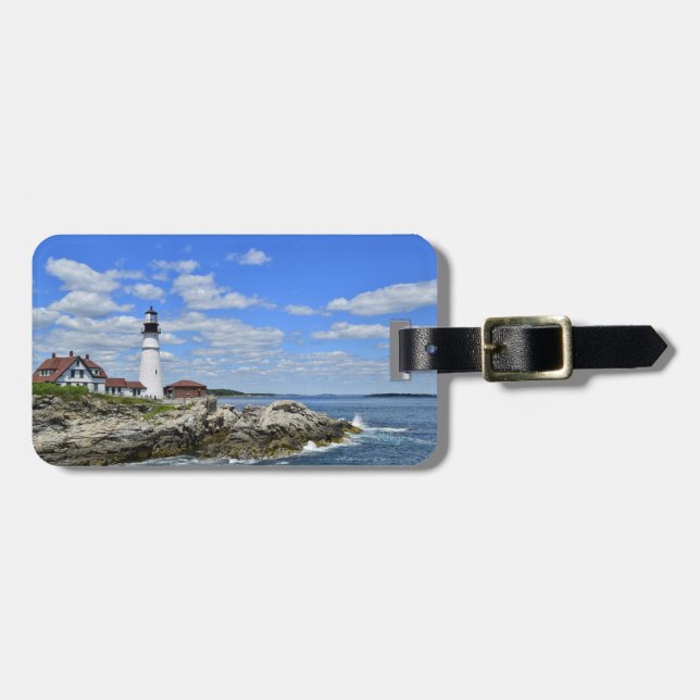 Portland Head Light Luggage Tag (Front Horizontal)