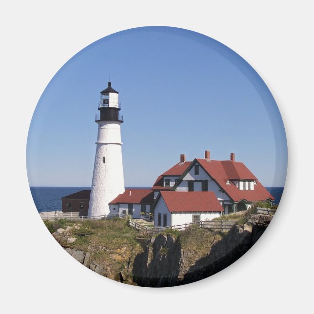 Portland Head Light Magnet (Front)