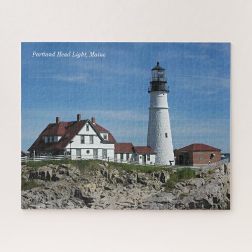 Portland Head Light Maine Lighthouse Jigsaw Puzzle
