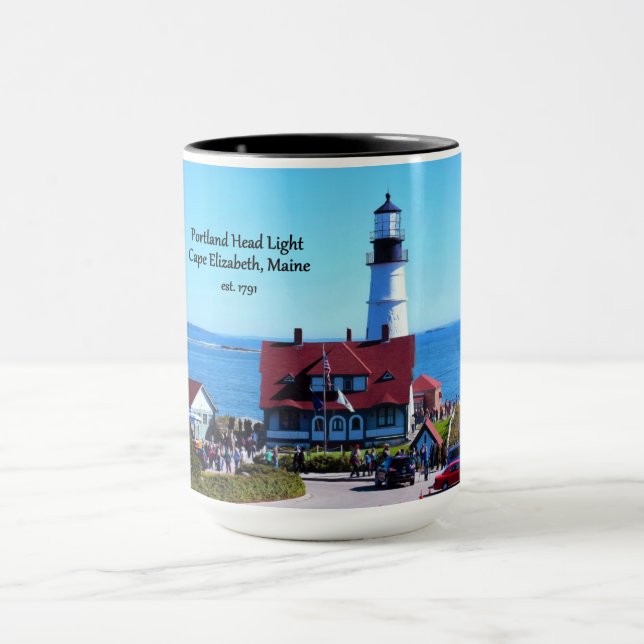 Portland Head Light Maine Mug (Center)