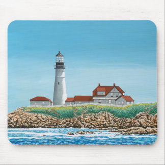 Portland Head Light Mouse Pad