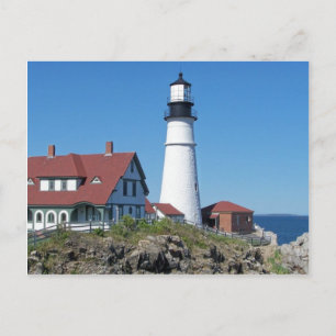 Portland Head Light Postcard
