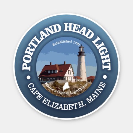 Portland Head Light Sticker